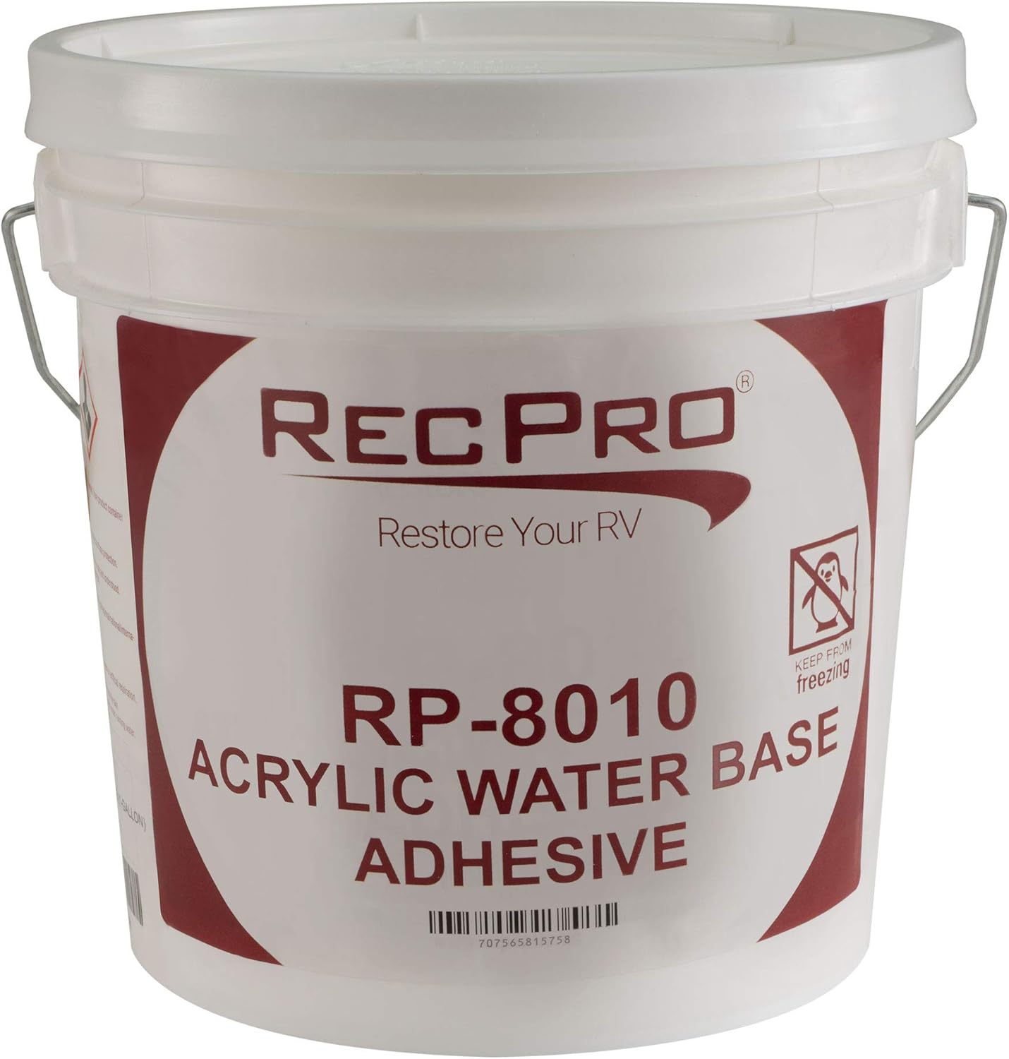 RV Rubber Roof Kit 8.5' Wide 40ft PVC Rubber Roof Repair A6894