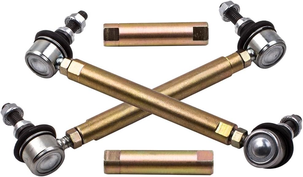 Heavy Duty Front Adjustable Sway Bar End Links Pack of 2 R931
