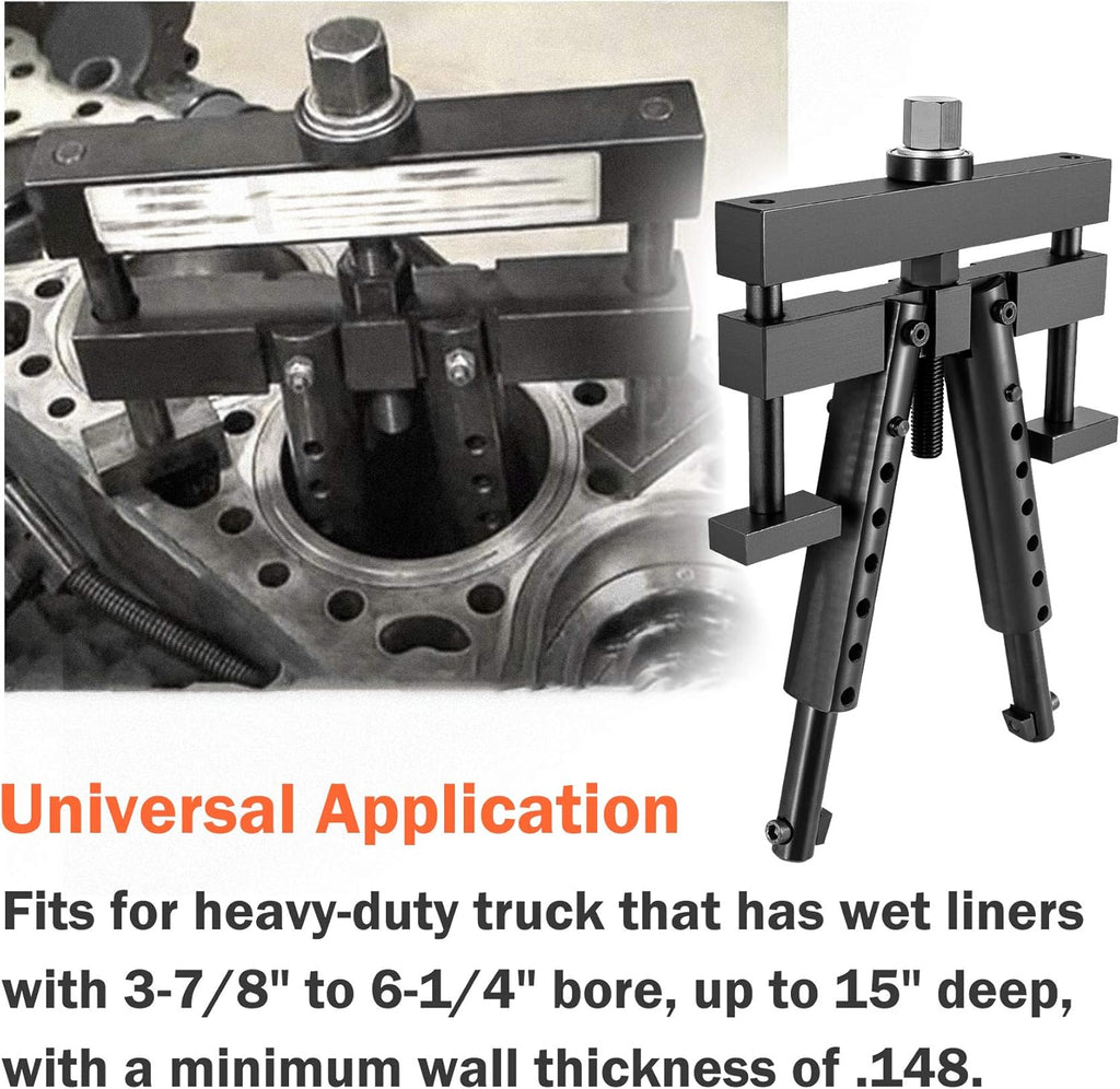 Cylinder Liner Puller 3-7/8 to 6-1/4 Bore C89970