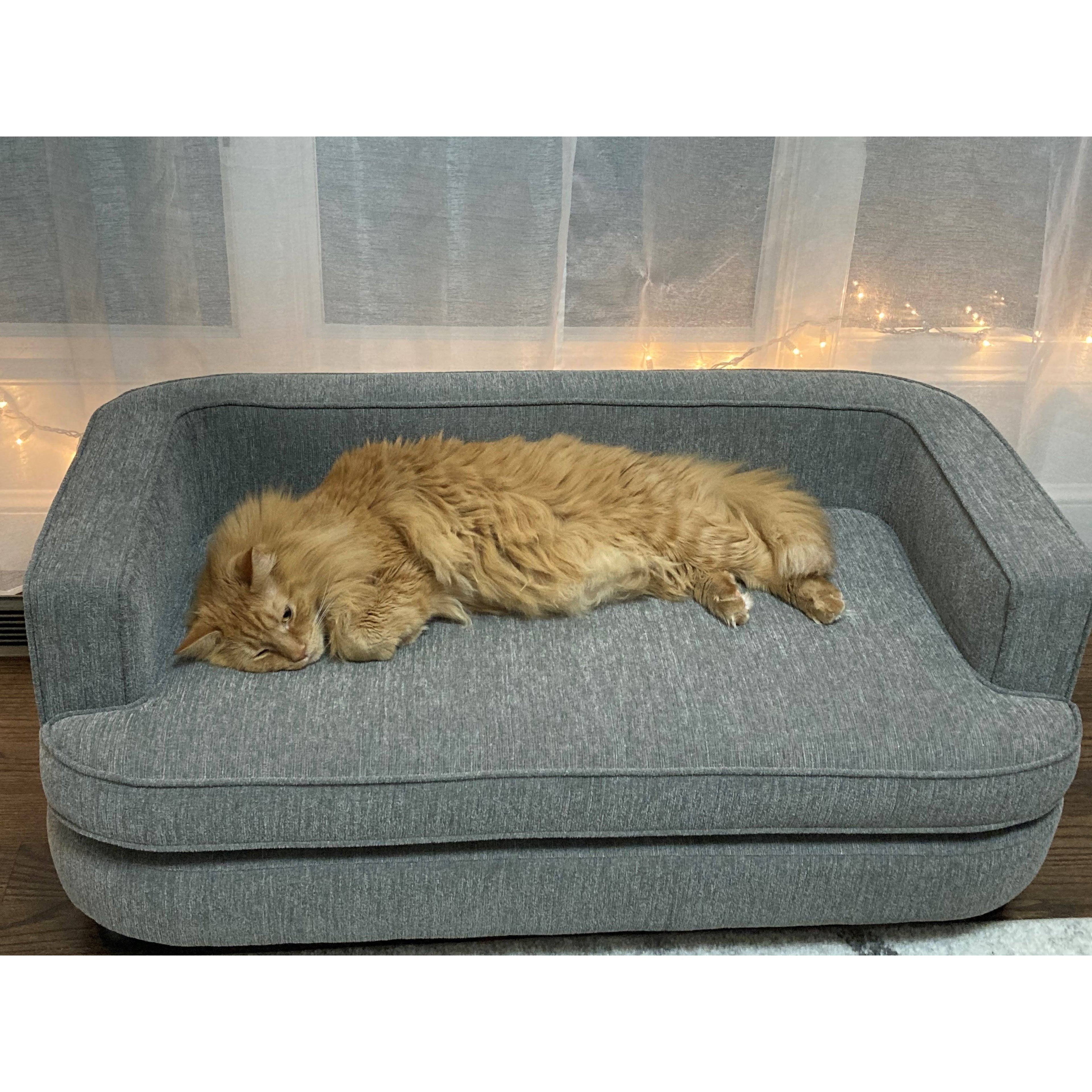 Pewter Sofa Dog Bed B301176
