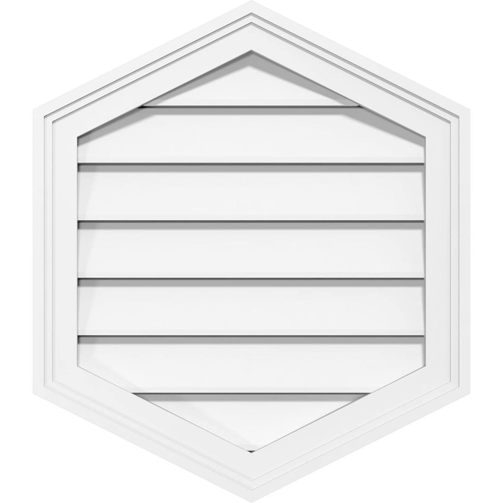 PVC Gable Vent 12/12 Pitch K109807
