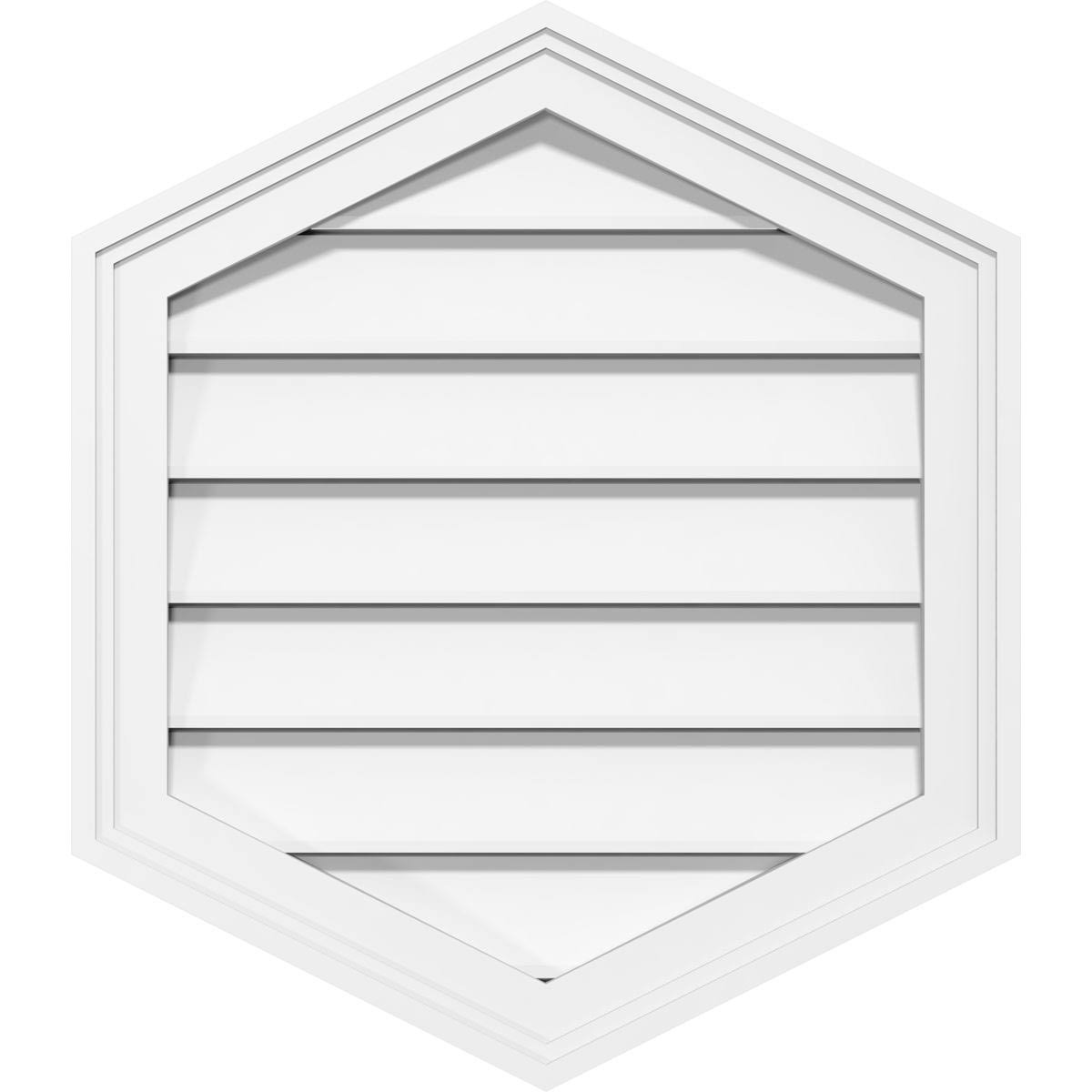 PVC Gable Vent 12/12 Pitch K109807