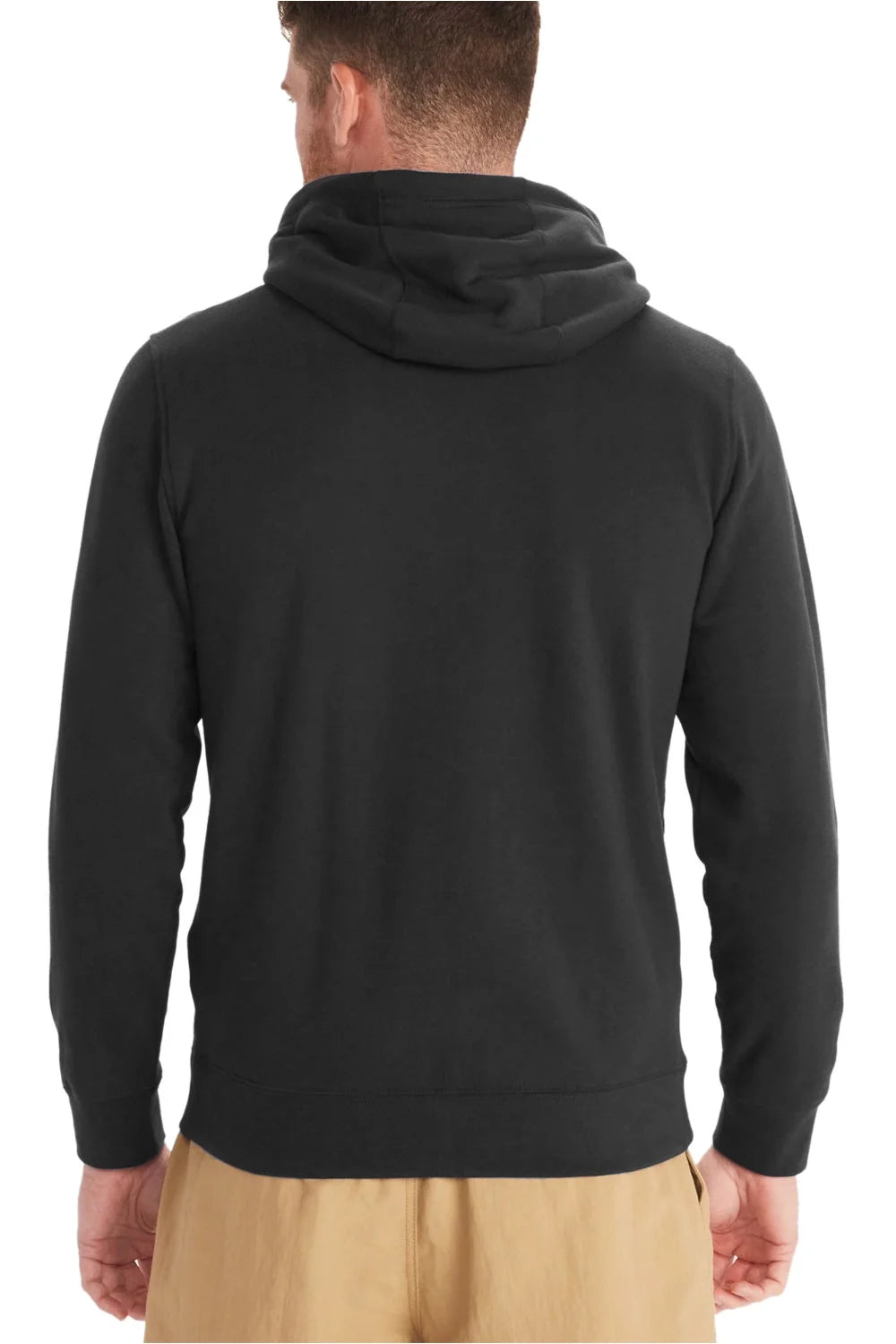 Mens Full Zip Hoodie Large Black I924