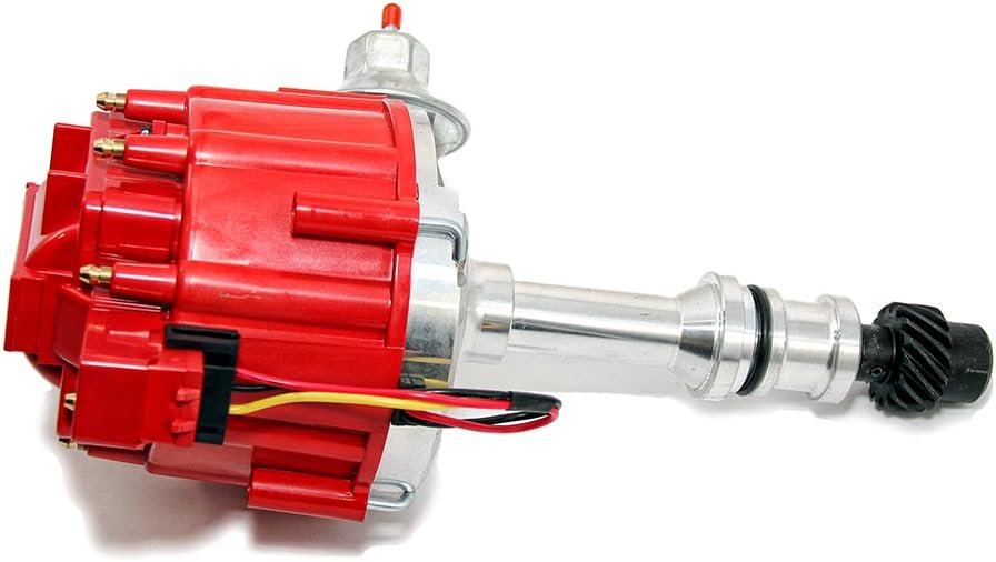 HEI Distributor for Oldsmobile Rocket V8 455 Engine with Vacuum Advance Pack of 2 K558