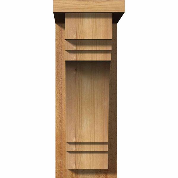 6x22W x 12x22D x 16x22H Western Red Cedar Corbel C372989