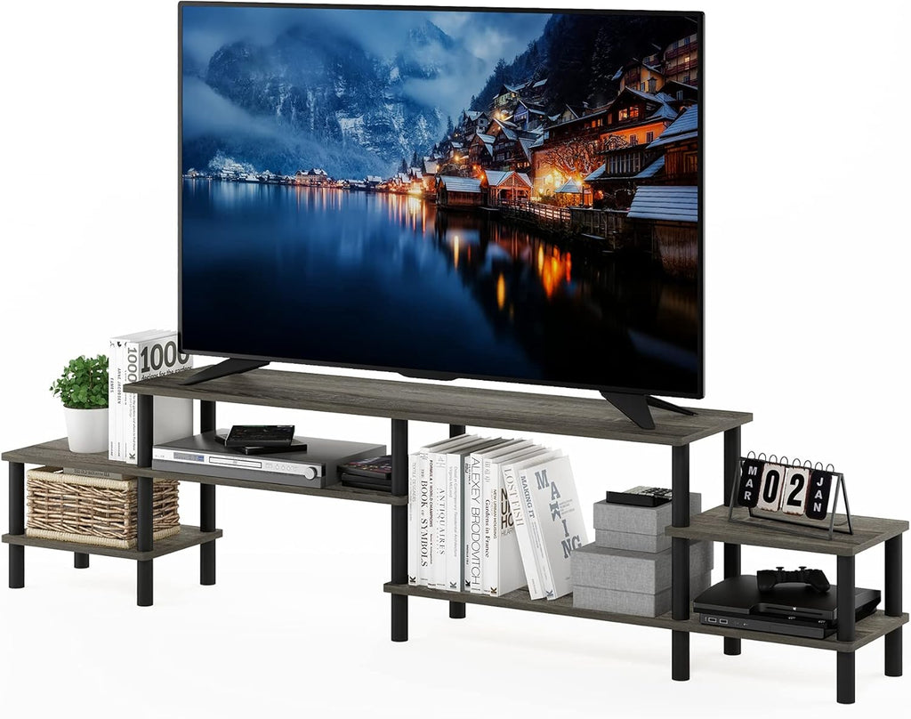 French Oak Entertainment Center for TV up to 58 Inch Y3935