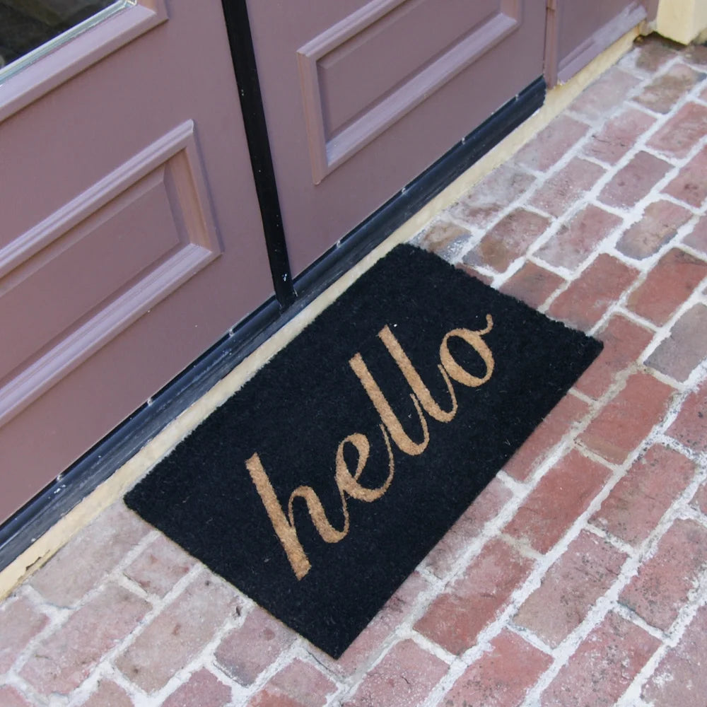 Hello Welcome Mats 15mm 18" X 30" T6005