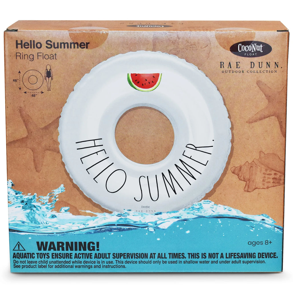48" Inflatable Jumbo Water Ring Float A836