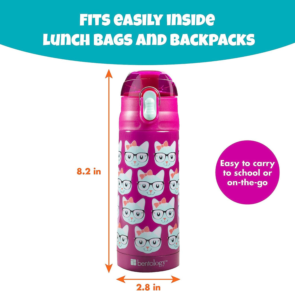 Stainless Steel 13 oz Insulated Water Bottle A45510