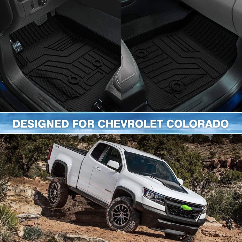 All Weather Front Floor Liners for Chevrolet Colorado GMC Canyon X27134