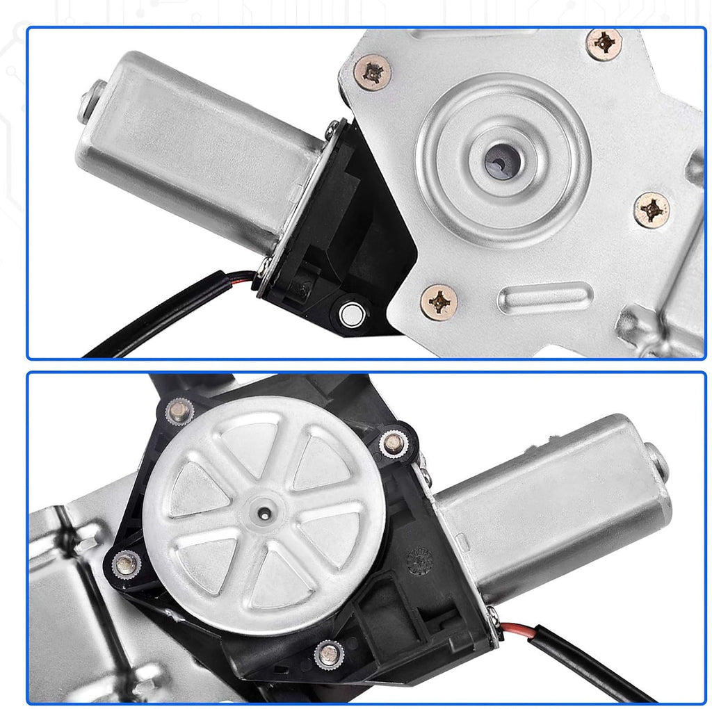 Power Window Regulator with Motor Assembly, Front Right Passenger Side, Pack of 2 A69469