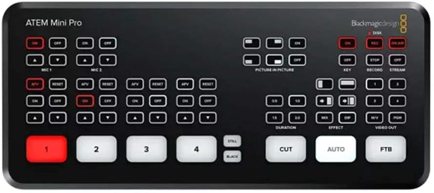 ATEM Mini Pro HDMI Live Stream Switcher Q925