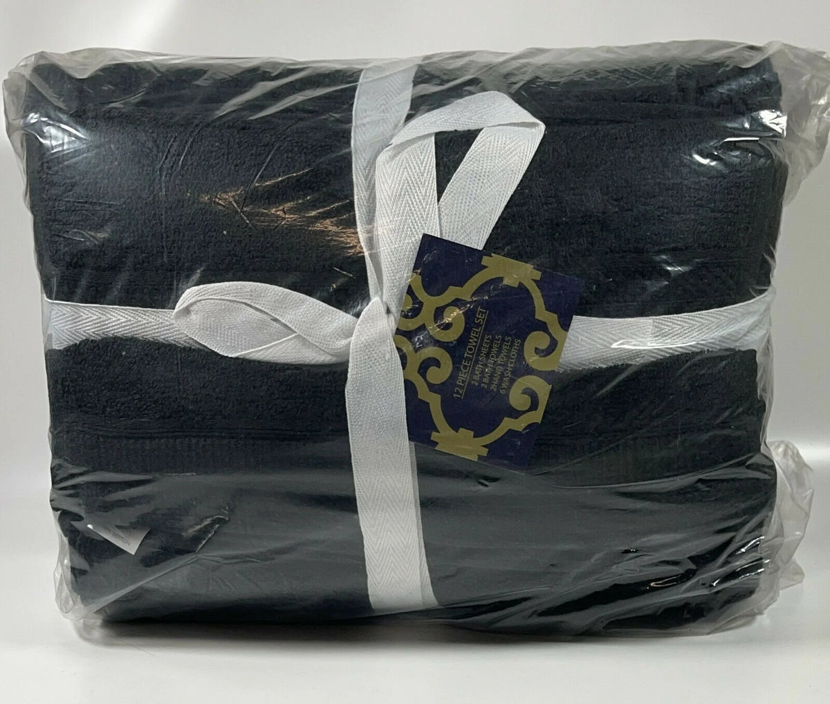 12 Pc Bath Towels Set N5614
