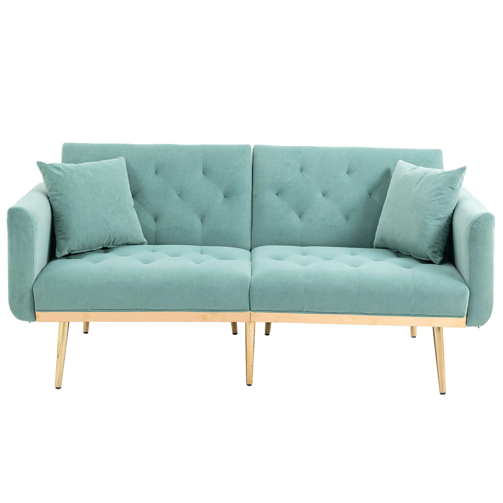 Velvet Sofa with Metal Feet M203