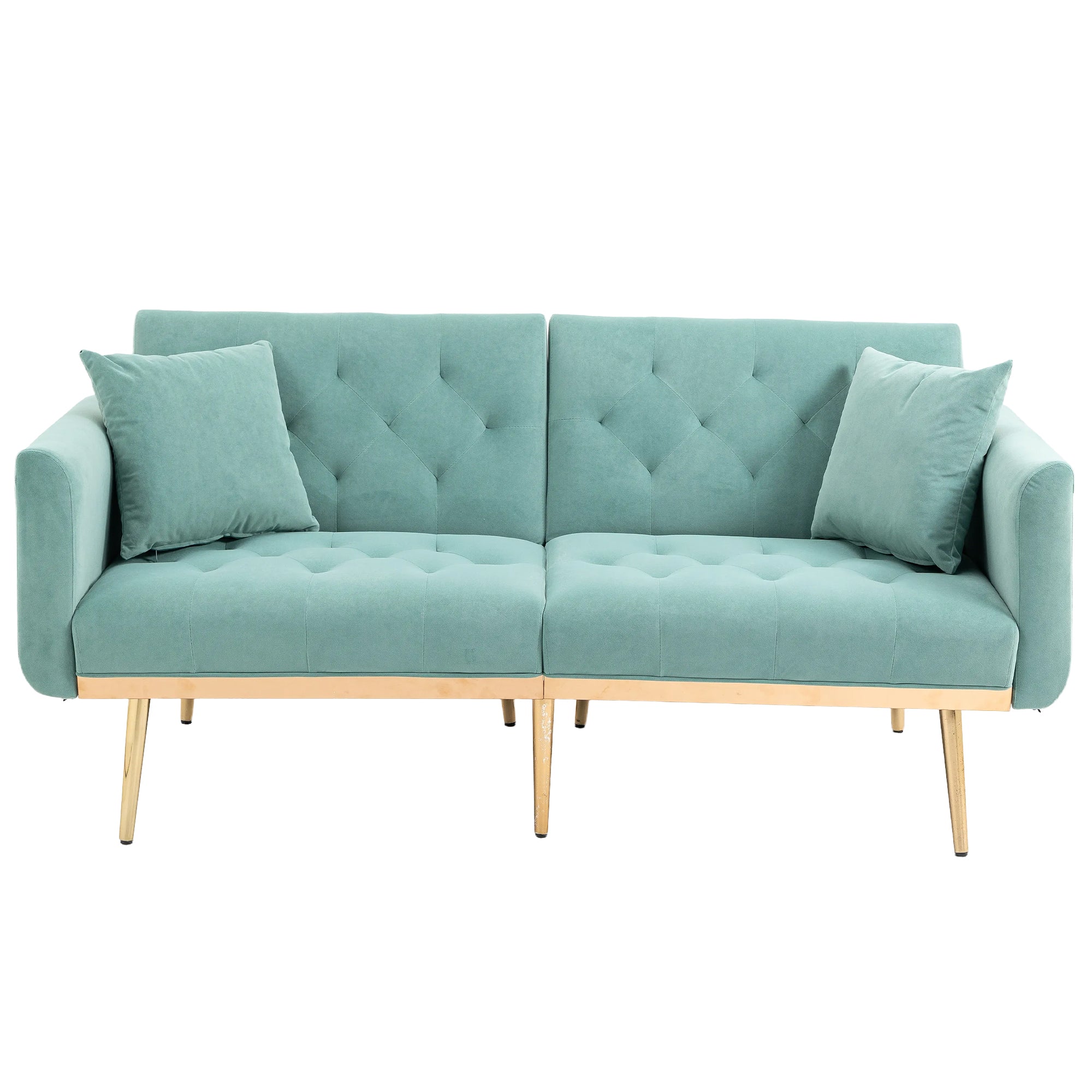 Velvet Sofa with Metal Feet M203