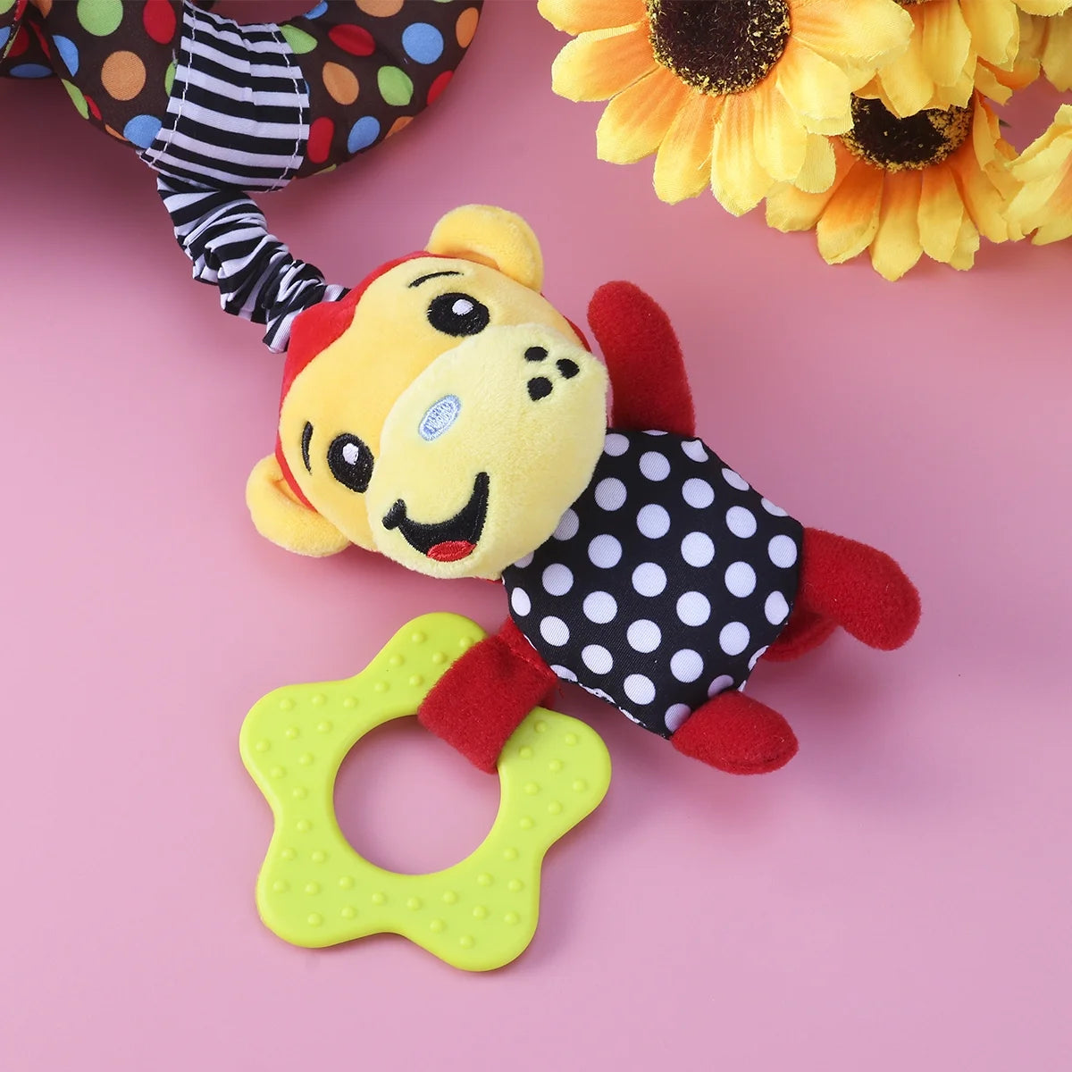 Infant Baby Activity Spiral Bed & Stroller Toy Plush Toy B80544