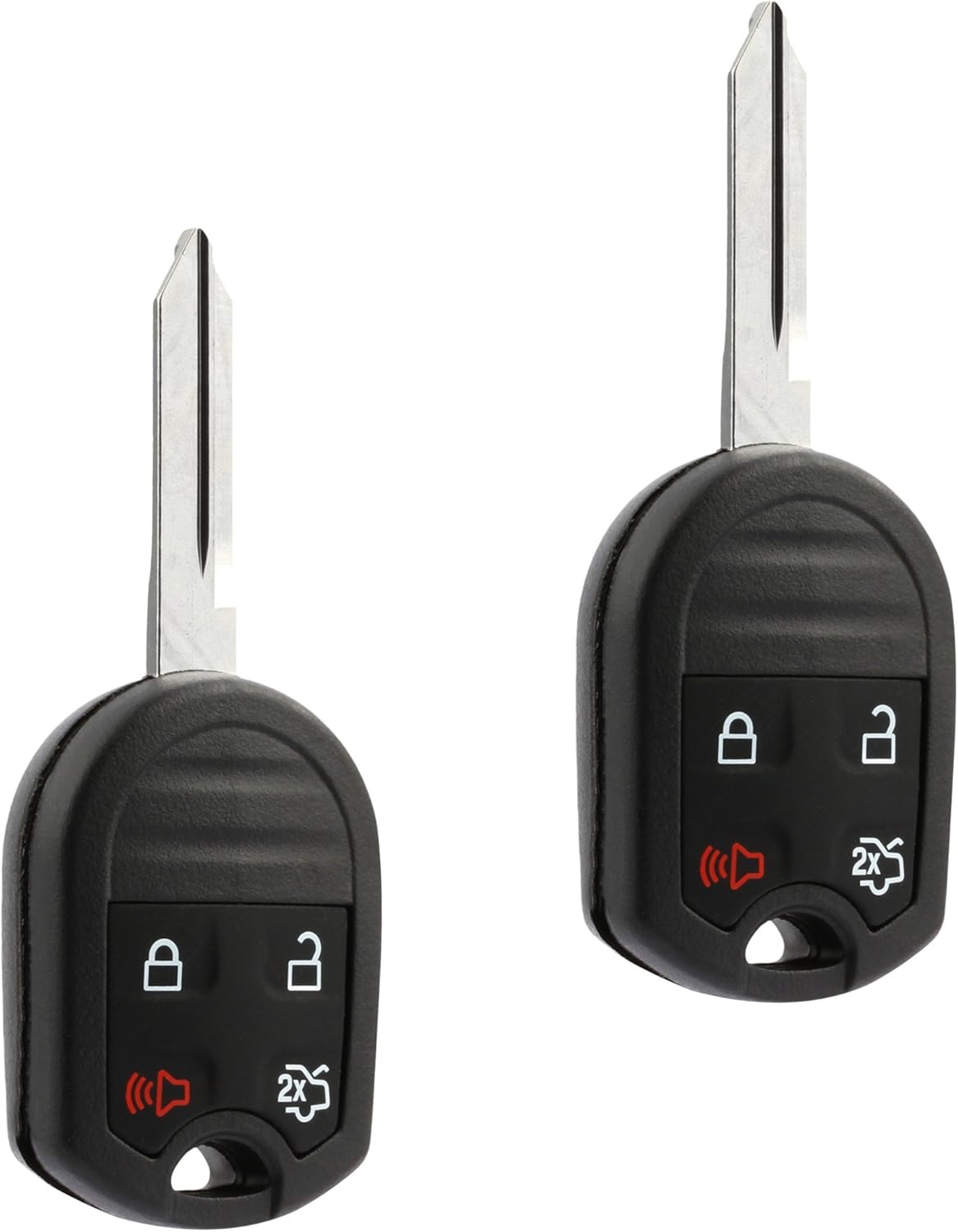 Keyless Entry Remote Start Key Fob Pack of 2 W37247