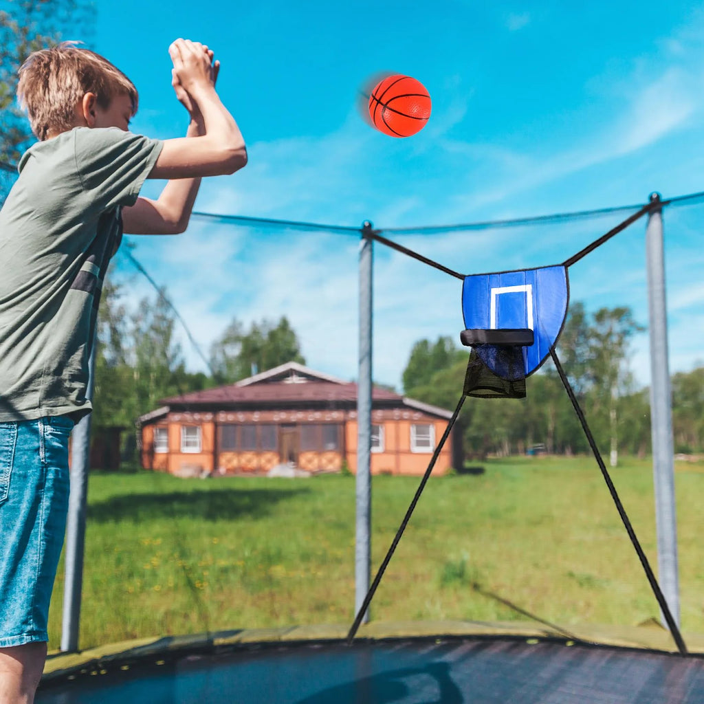 Basketball Hoop for Trampoline with Connection Ropes O52994