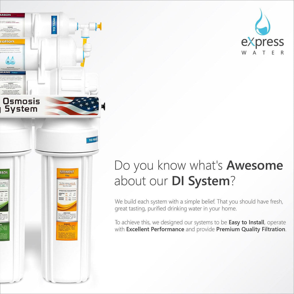 6 Stage RO DI Water Filtration System P89120