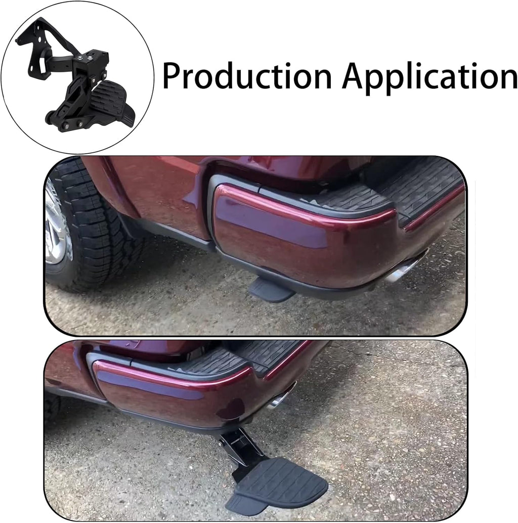 Retractable Bumper Truck Tailgate Step H525580