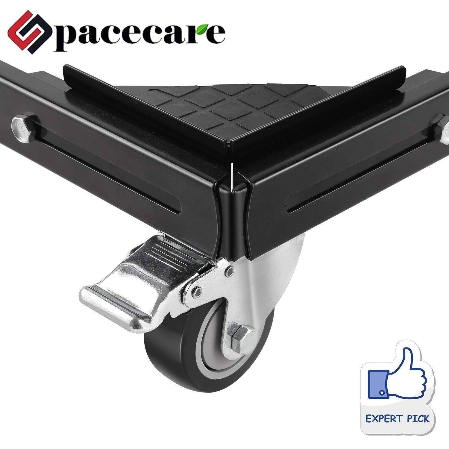 Adjustable Furniture Dolly with 2 Locking Wheels A547