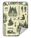 58x80 inch Fleece Throw Blanket C1528