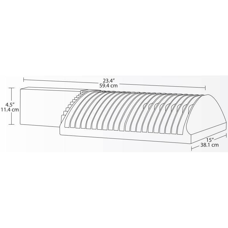 Aled105 Type IV 8x22 Pole Arm Warm LED 277V PC White O283054