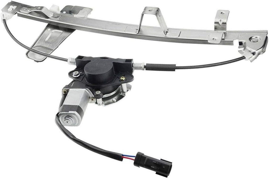 Power Window Regulator with Motor Assembly for Jeep Grand Cherokee 2001-2004 Pack of 2 R695