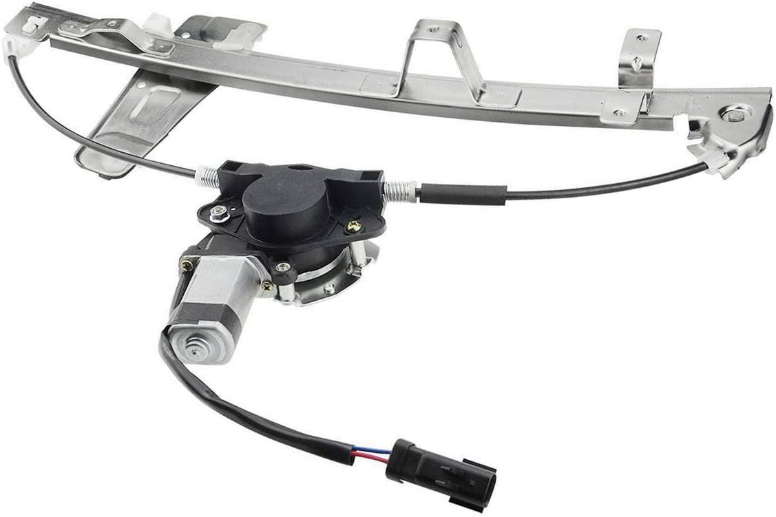 Power Window Regulator with Motor Assembly for Jeep Grand Cherokee 2001-2004 Pack of 2 R695