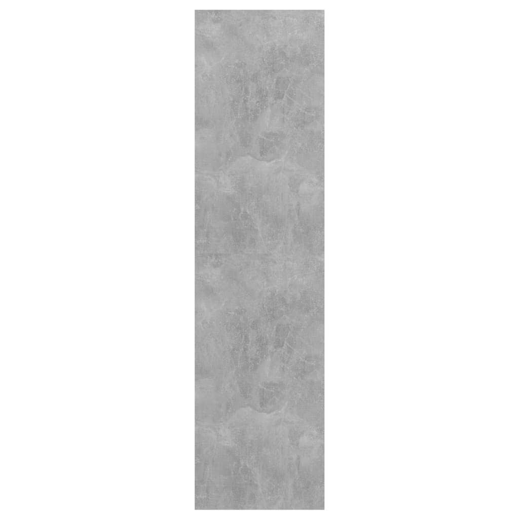 Concrete Gray Wall-Mounted TV Cabinet Chipboard M24009