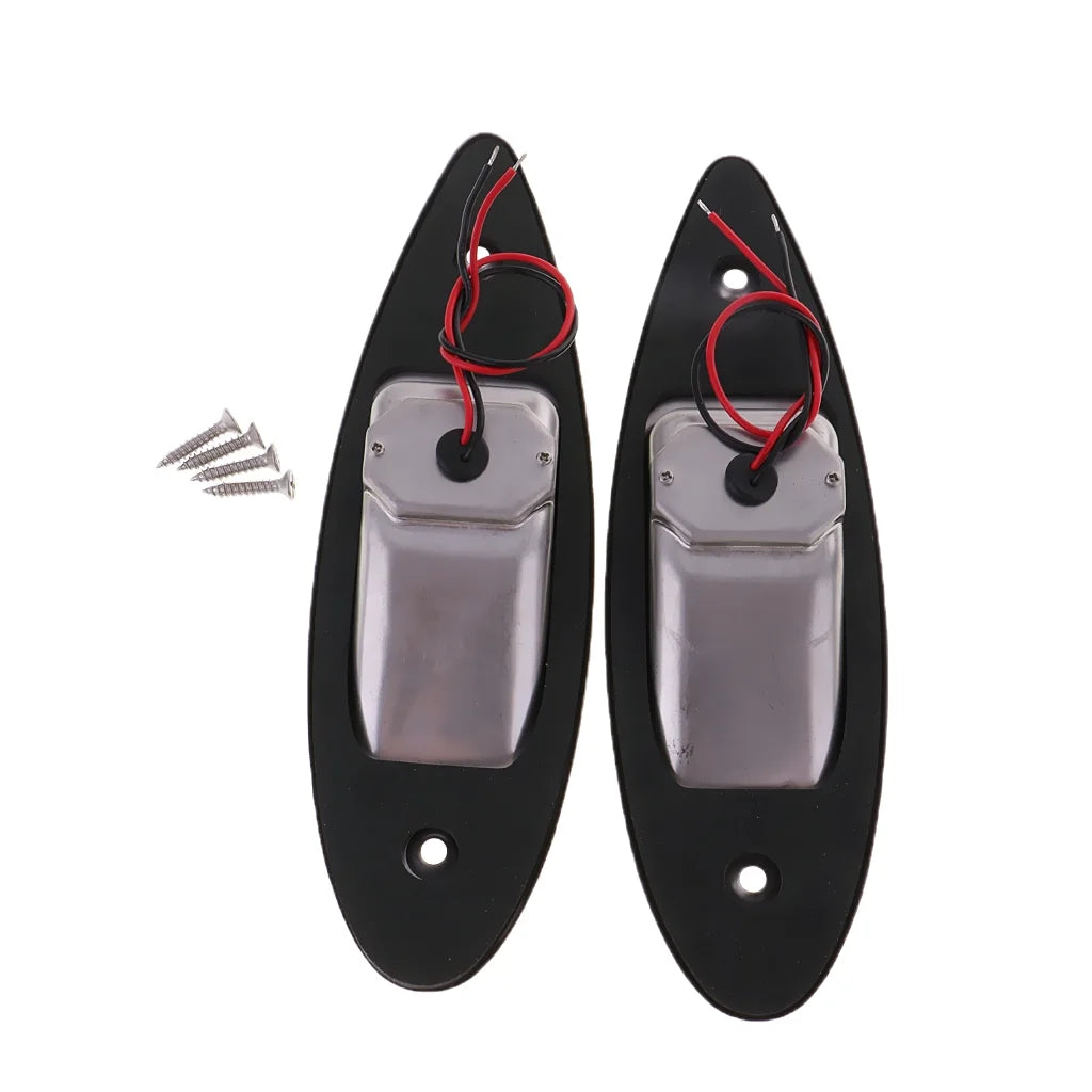 12V Stainless Steel Marine Boat Lights (Green & Red) E924