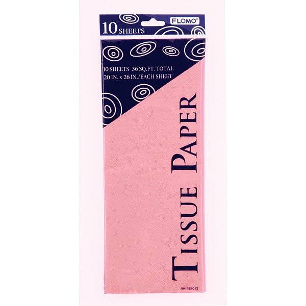 Pastel Pink Tissue Paper (10 Sheet) Case Pack 60 X779949