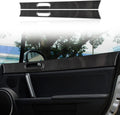 Carbon Fiber Car Inner Door Handle Frame Trim Sticker (Black) L54982