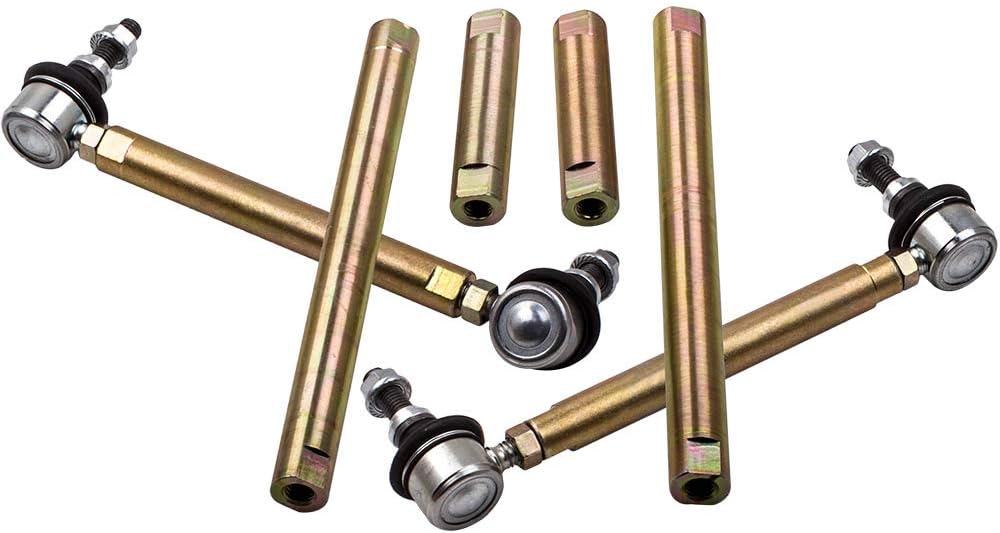 Heavy Duty Front Adjustable Sway Bar End Links Pack of 2 R931