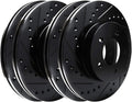 Black Drill/Slot Brake Rotors B4794
