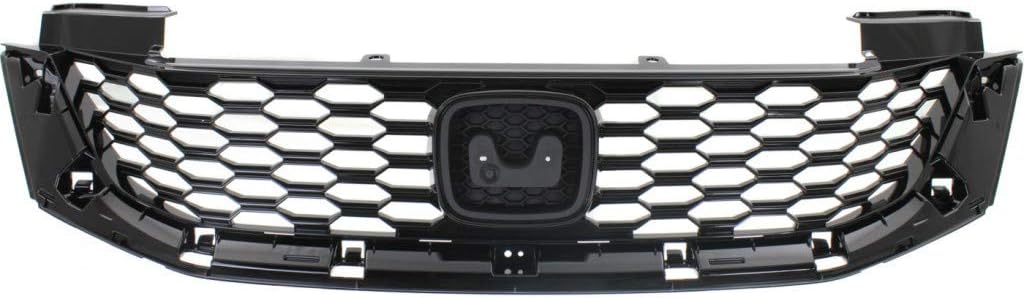 Painted Black Plastic Grille Assembly for Honda Accord Coupe G617