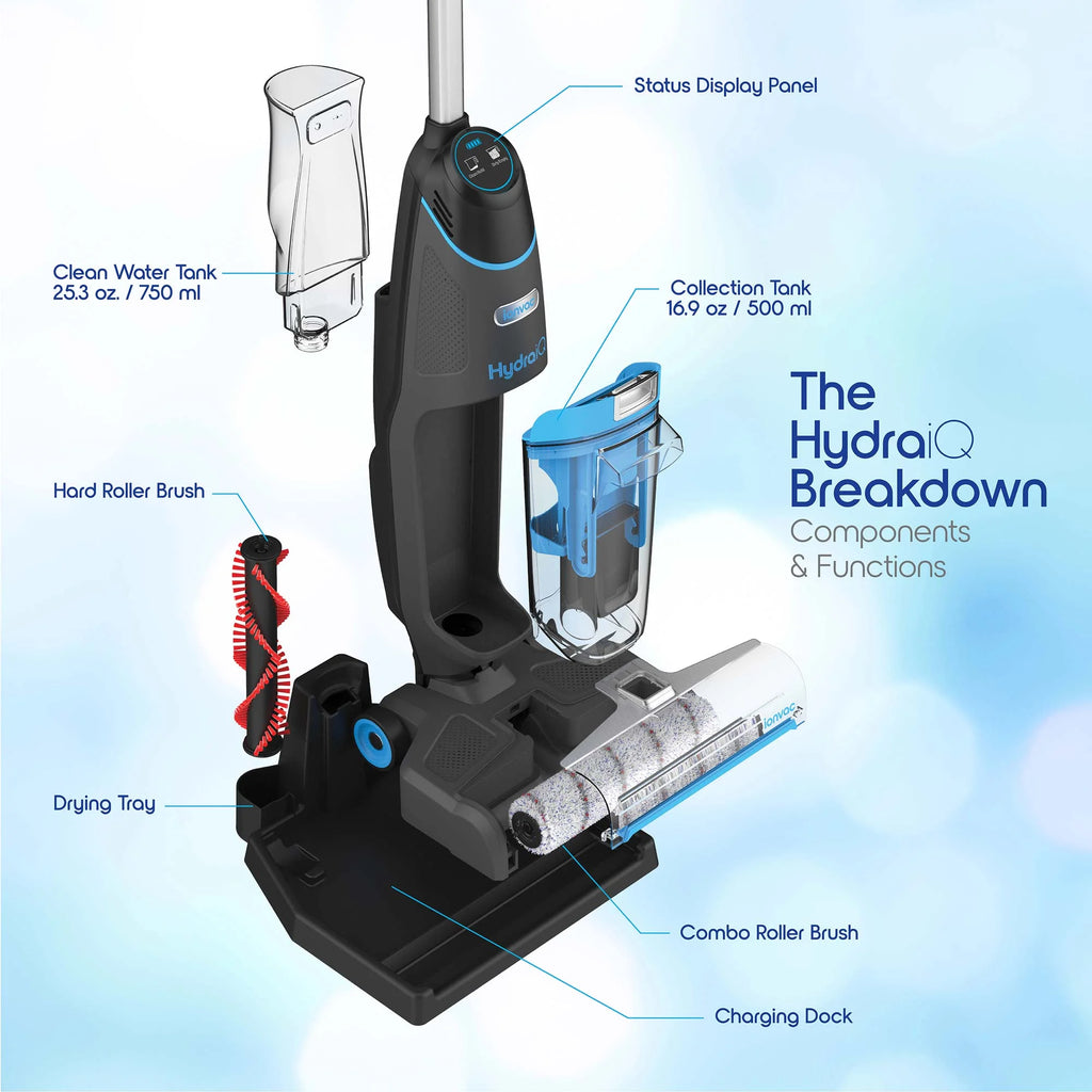 Cordless All-in-One Wet/Dry Upright Vacuum Cleaner T393