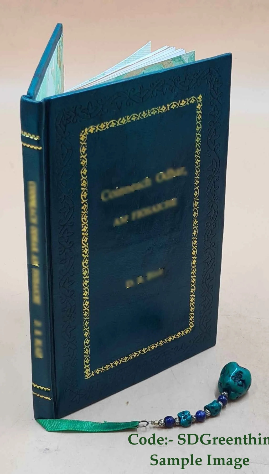 Premium Leather Bound Book R10481