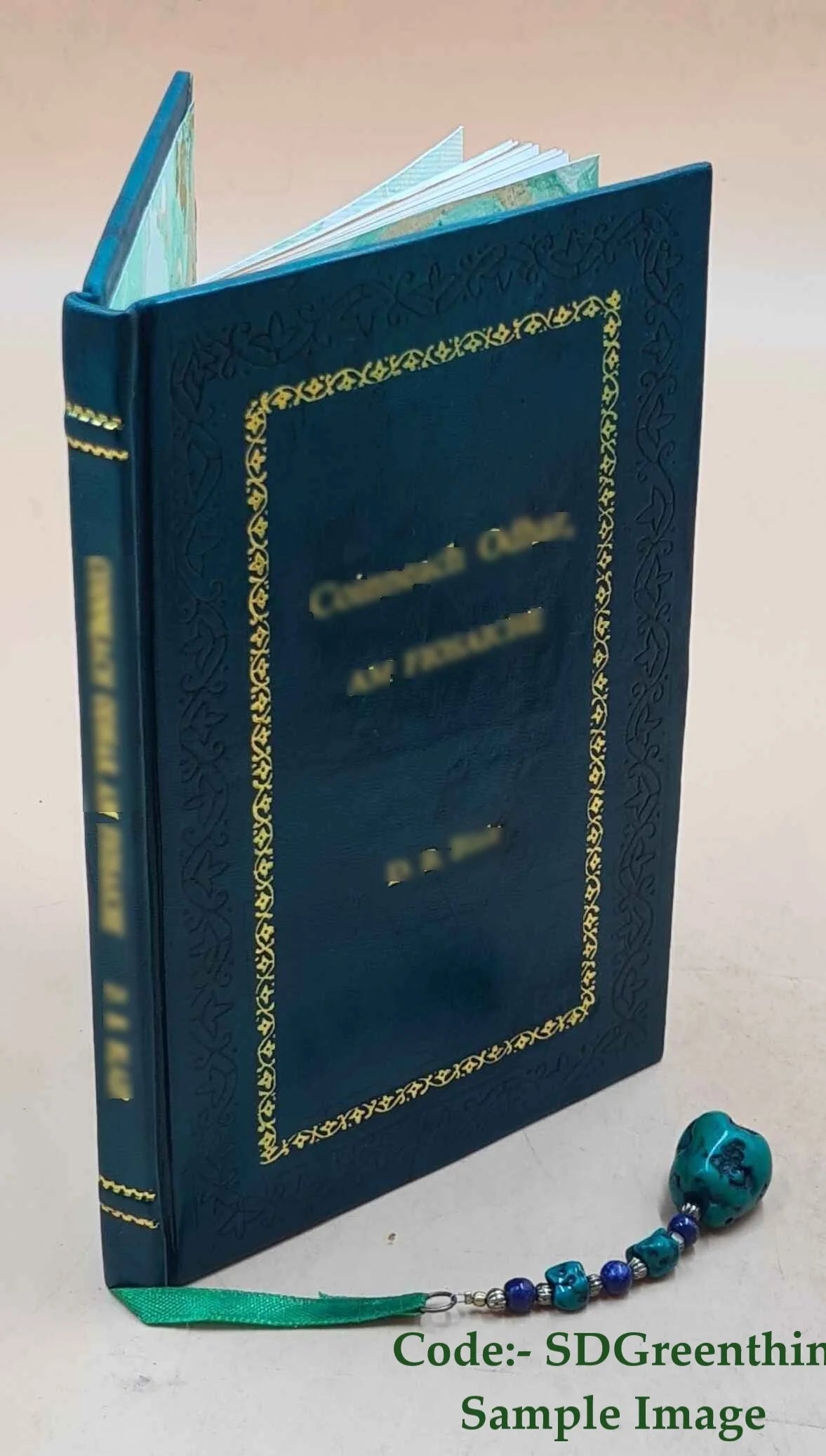 Premium Leather Bound Book R10481