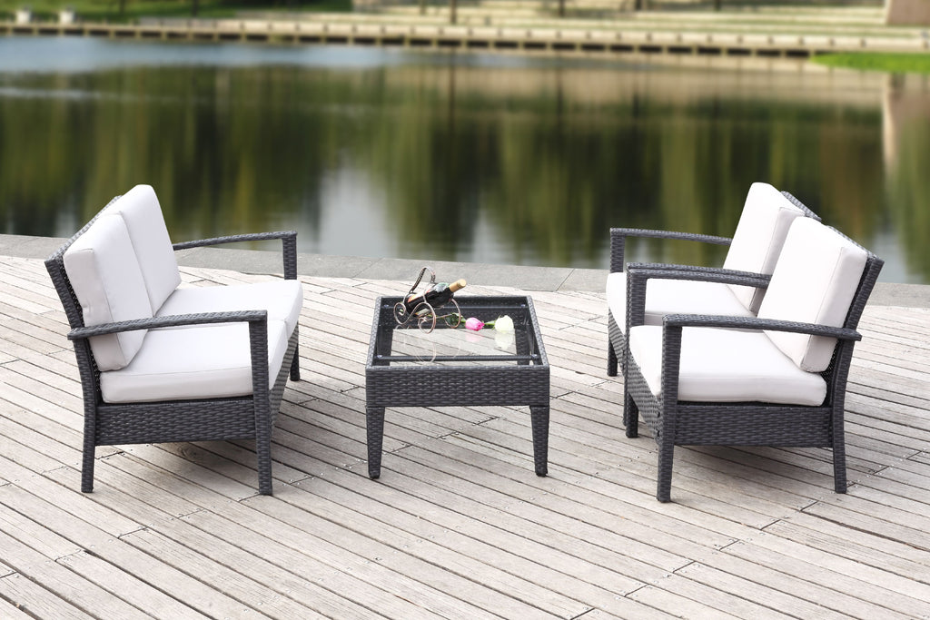 4 Piece Outdoor Set with Cushion O395