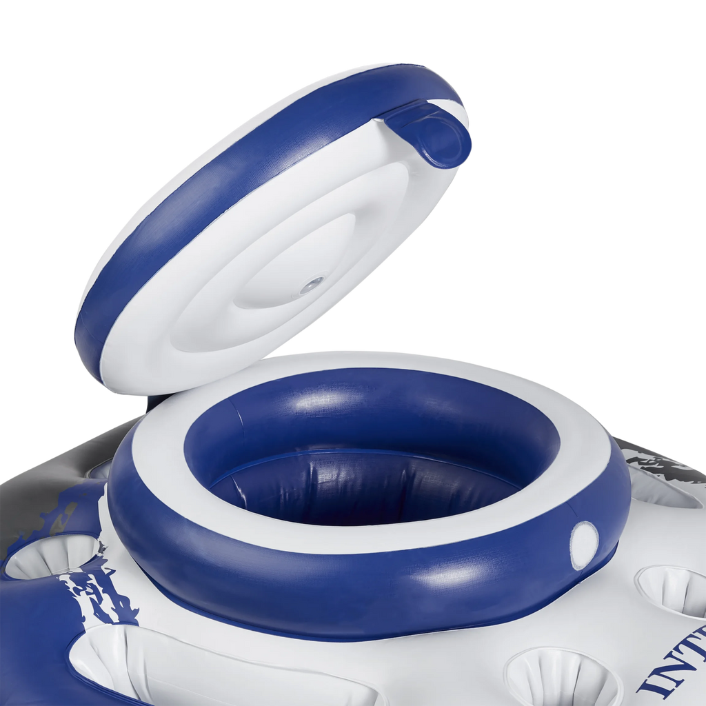 Inflatable Floating Cooler with 1 Person Lounger Floating Tube (12 Pack) E956