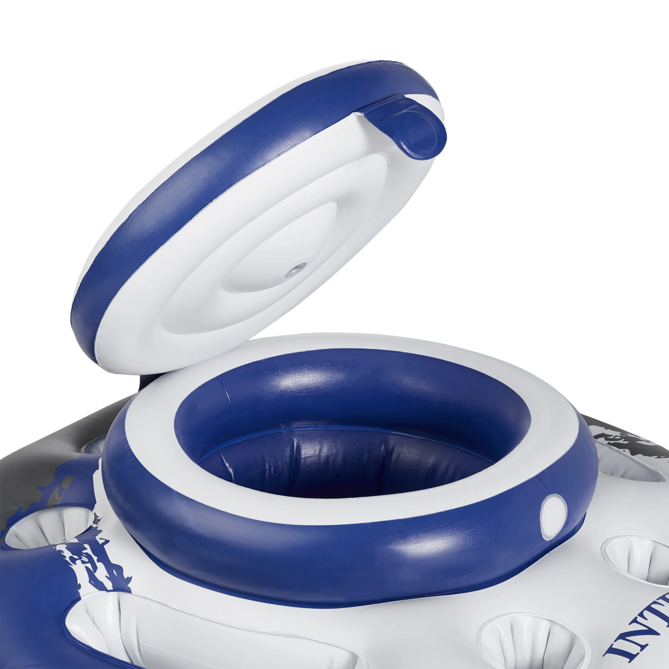 Inflatable Floating Cooler with 1 Person Lounger Floating Tube (12 Pack) E956
