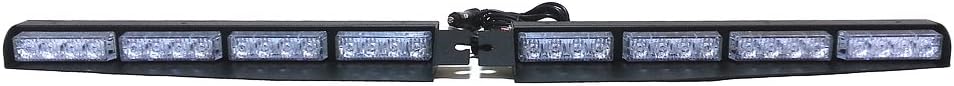 2-16 LED 32 Watt Red/Blue Emergency Beacon Light Bar K934056