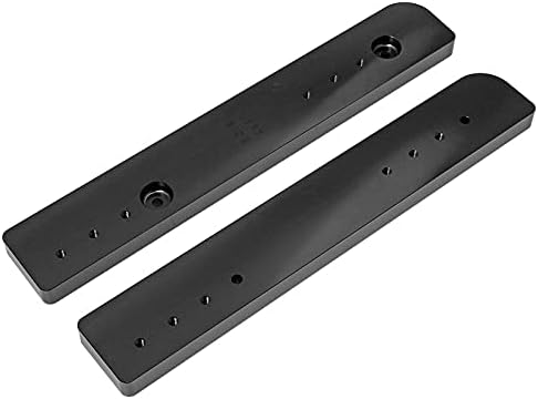 Motorcycle Tour-Pak Relocator Kit Mount Plate Rack Adjustable 1-3 Extend Q4814