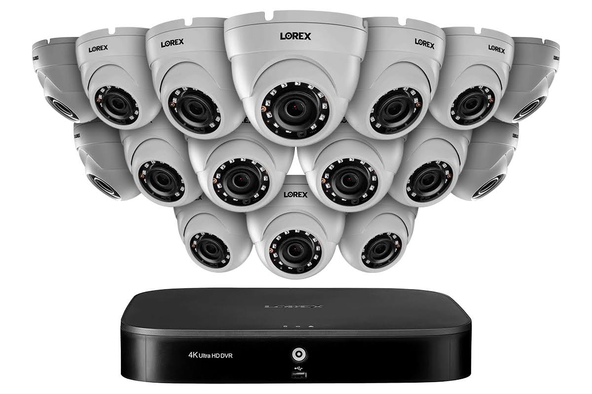 16 Dome 1080p HD Security Camera System 3TB DVR R8439