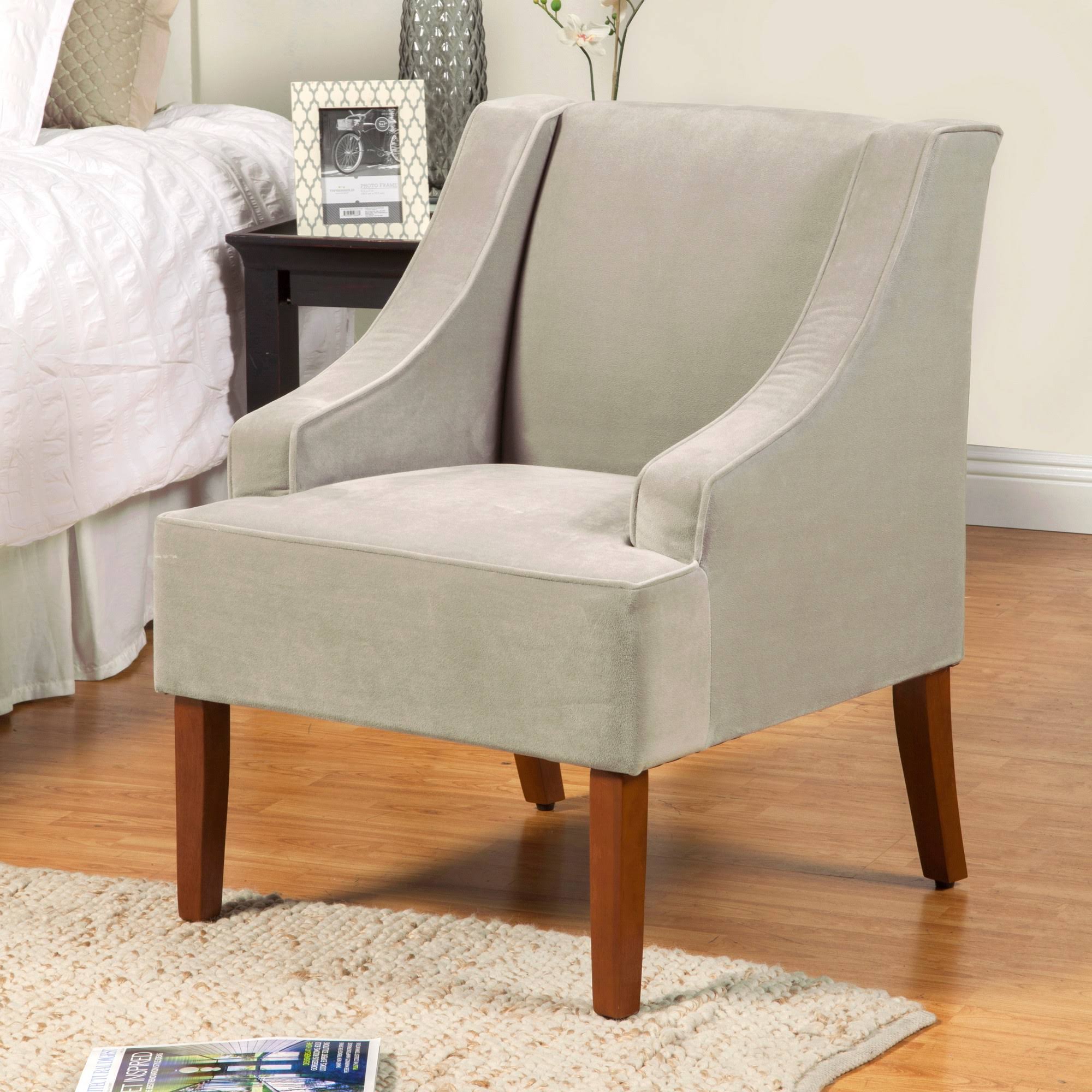 Dove Gray Accent Chair W407