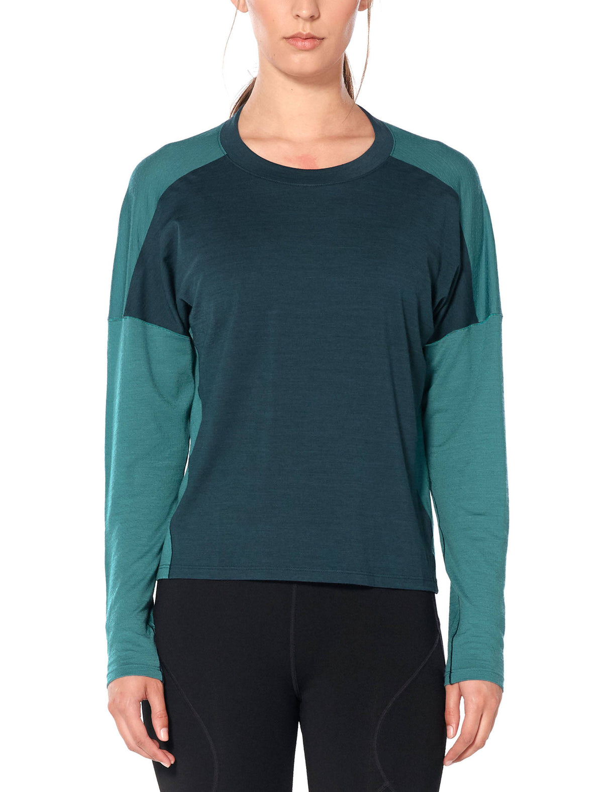 Nightfall Blue Spruce Long Sleeve Crewe I280017