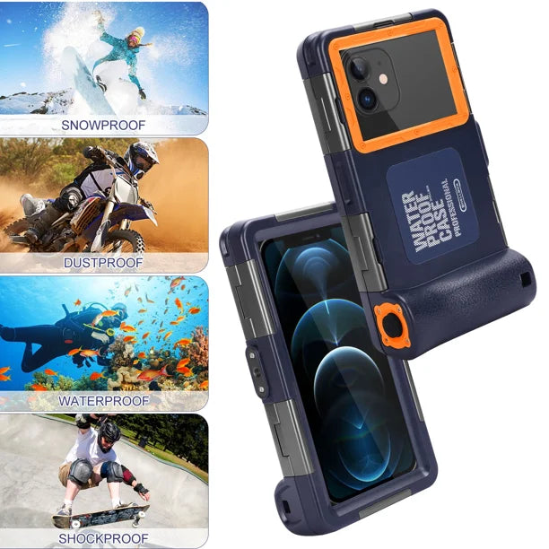 Waterproof Protective Case for Phones Up to 6.9 Inch M622