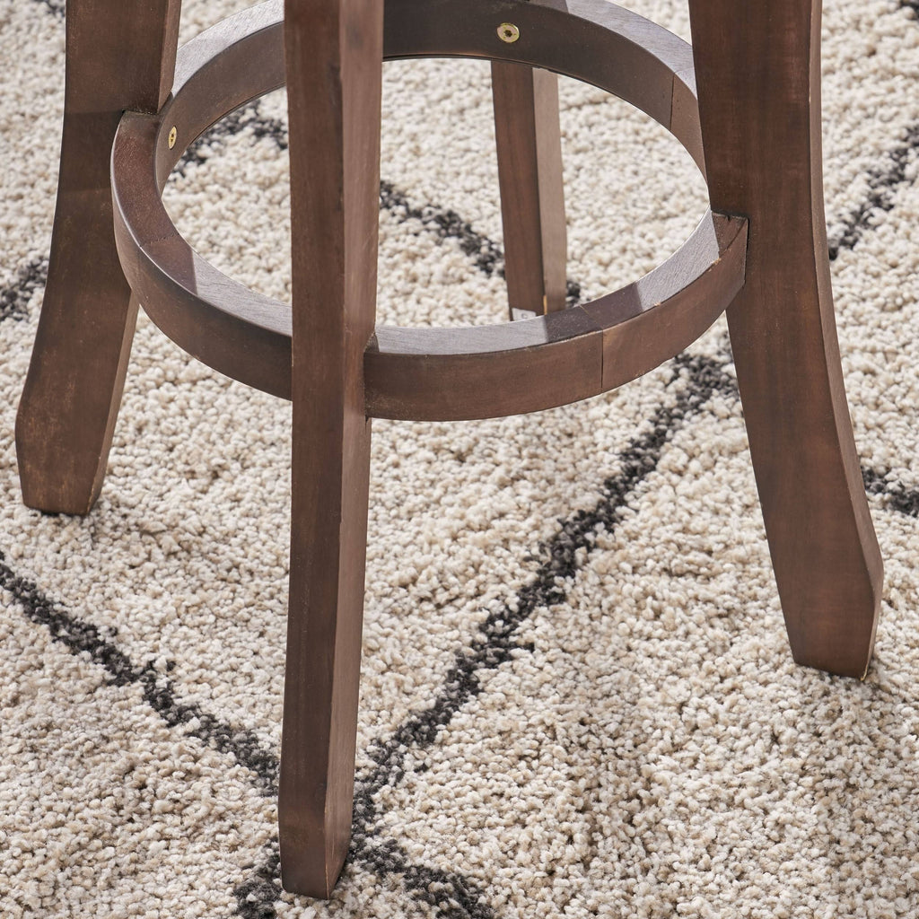 Grey Acacia Wood Barstool (Set of 2) K9869