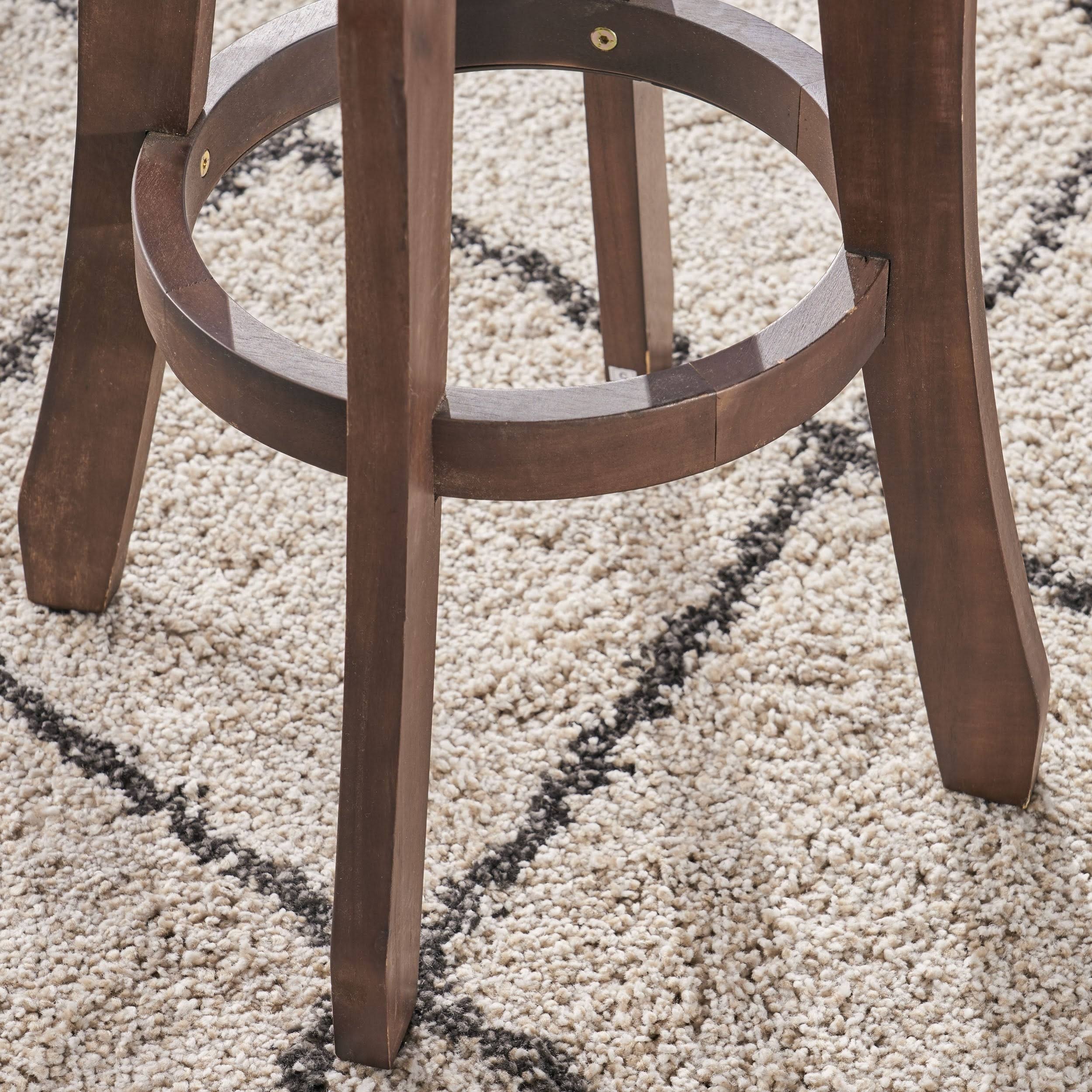 Grey Acacia Wood Barstool (Set of 2) K9869